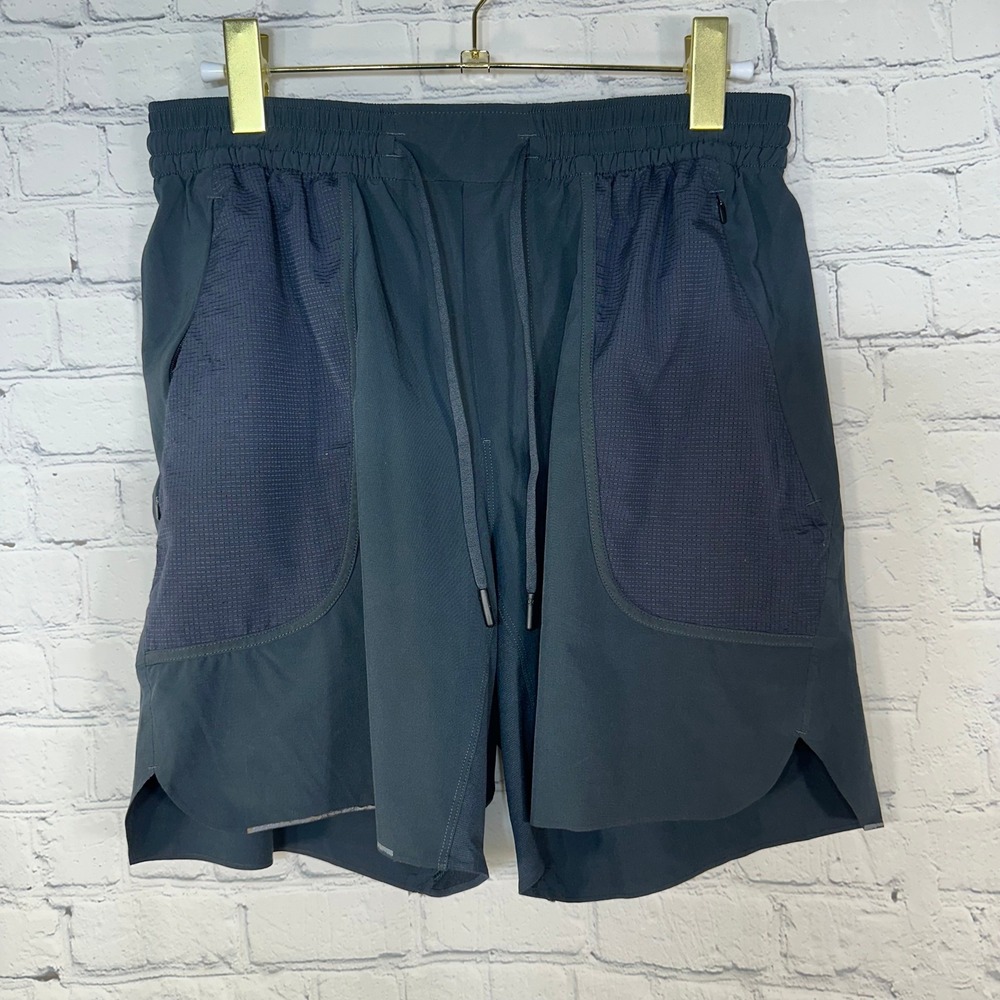 Lululemon Lite Speed Active Running Shorts Size Medium 7 Inch Inseam Drawstring